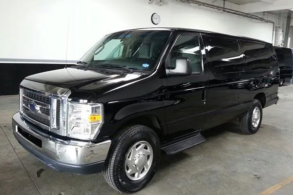 A black truck with premium features parked in a Virginia lot